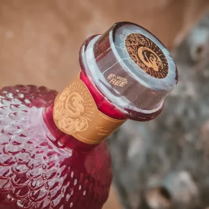 HS Spirits Apothecary bottle neck