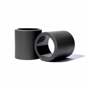 HS 250ML Matt Black Round Sauce Bottle Sleeve